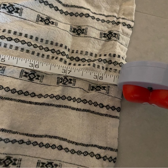 NWOT Time and Tru Black and White Patterned Midi Dress Size 1X - Picture 14 of 16